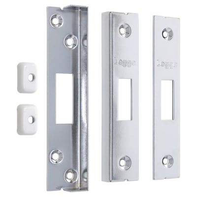 N41SCP/0.5 13mm Rebate Kit to suit Heavy Duty 5 Lever Deadlocks - Polished Chrome