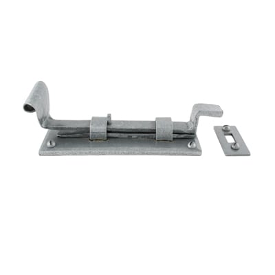 Pewter Necked Barrel Bolt - 114 x 36mm