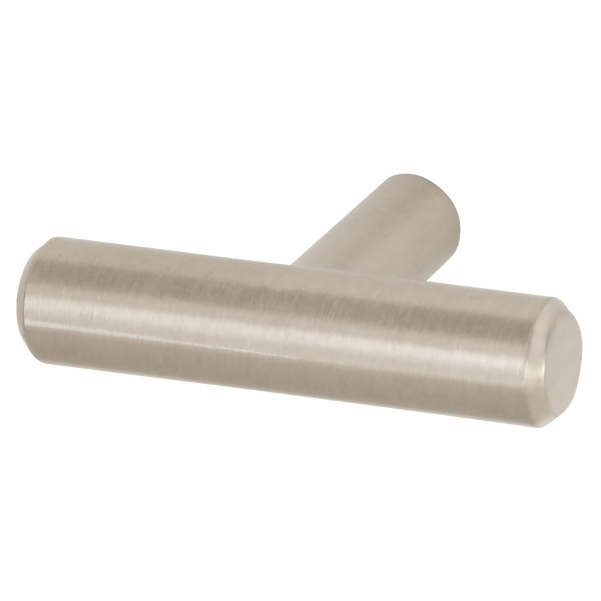 12mm T-Bar Cabinet Knob - 50 x 32mm - Satin Nickel