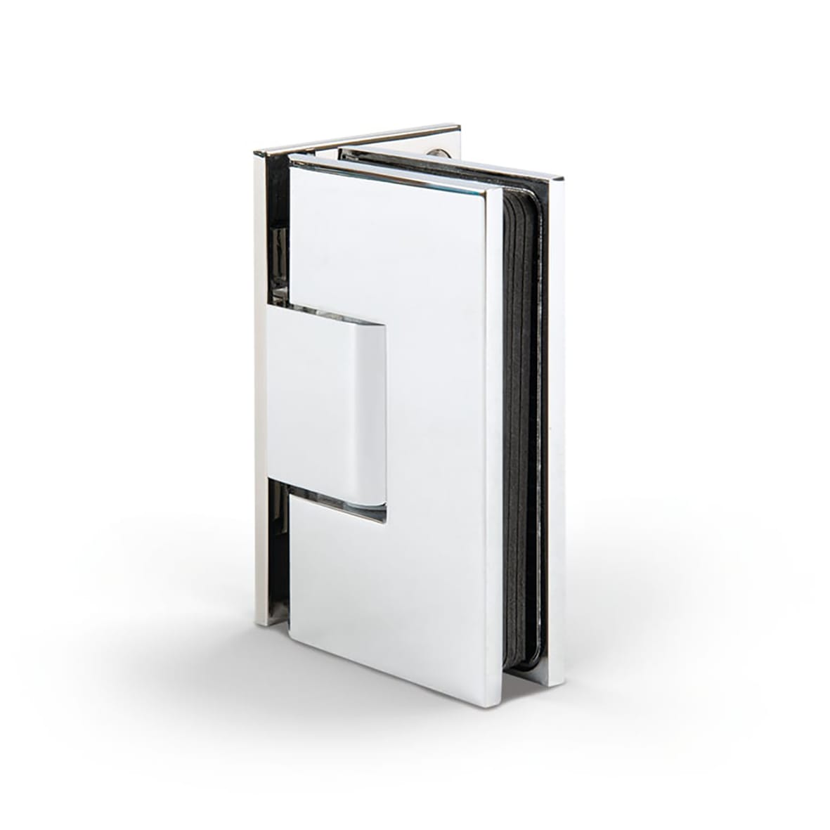 Bilbao Select Glass to Wall Shower Hinge - Single Sided - 8-12mm Glass - Polished Chrome