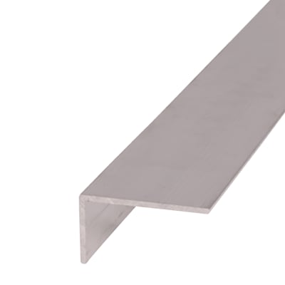 2500mm Aluminium Angle - Unequal Sided - 19.5 x 35.5 x 1.5mm - Raw