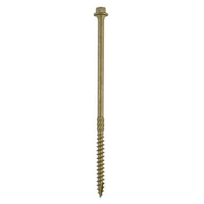 Timber Frame Screws Hex Head - 6.7 x 150mm - Green - Pack of 50