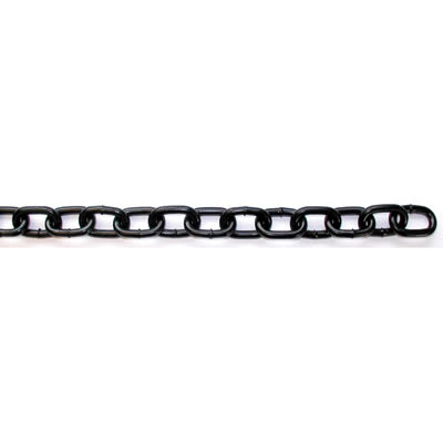 Welded Steel Chain - 4 x 26mm - 10m Length - Black