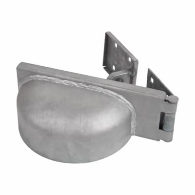 Padlock Protector - 180 x 50 x 64mm - Left Hand - Galvanised