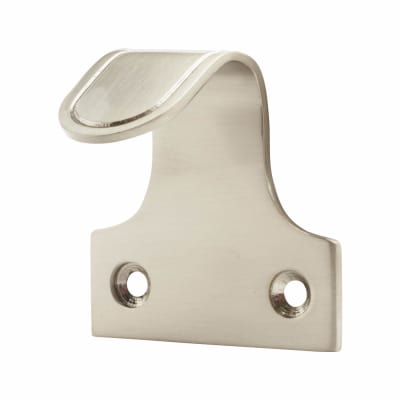 Quality Sash Window Finger Lift - 50 x 35mm - Satin Nickel