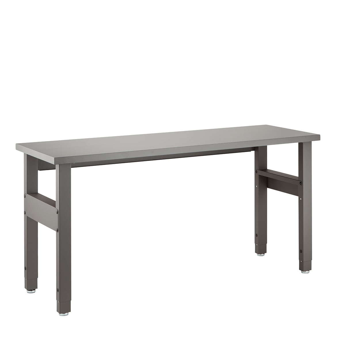 Garage+ Storage Top Track System - Adjustable Workbench - 834-1077mm x 1800 x 620mm - Matt Grey