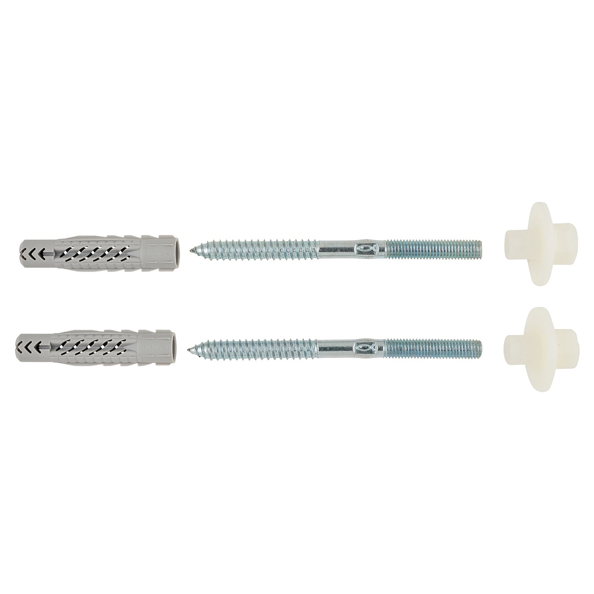WD Washbasin and Urinal Fixing Kit - 10 x 140mm - Pack of 2