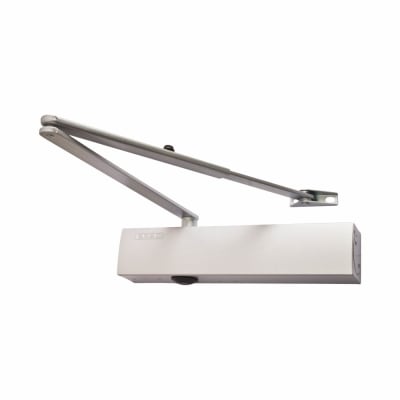 TS4000S Overhead Fire Door Closer - Power Size EN 2-6 - Push/Pull Mounting - Silver