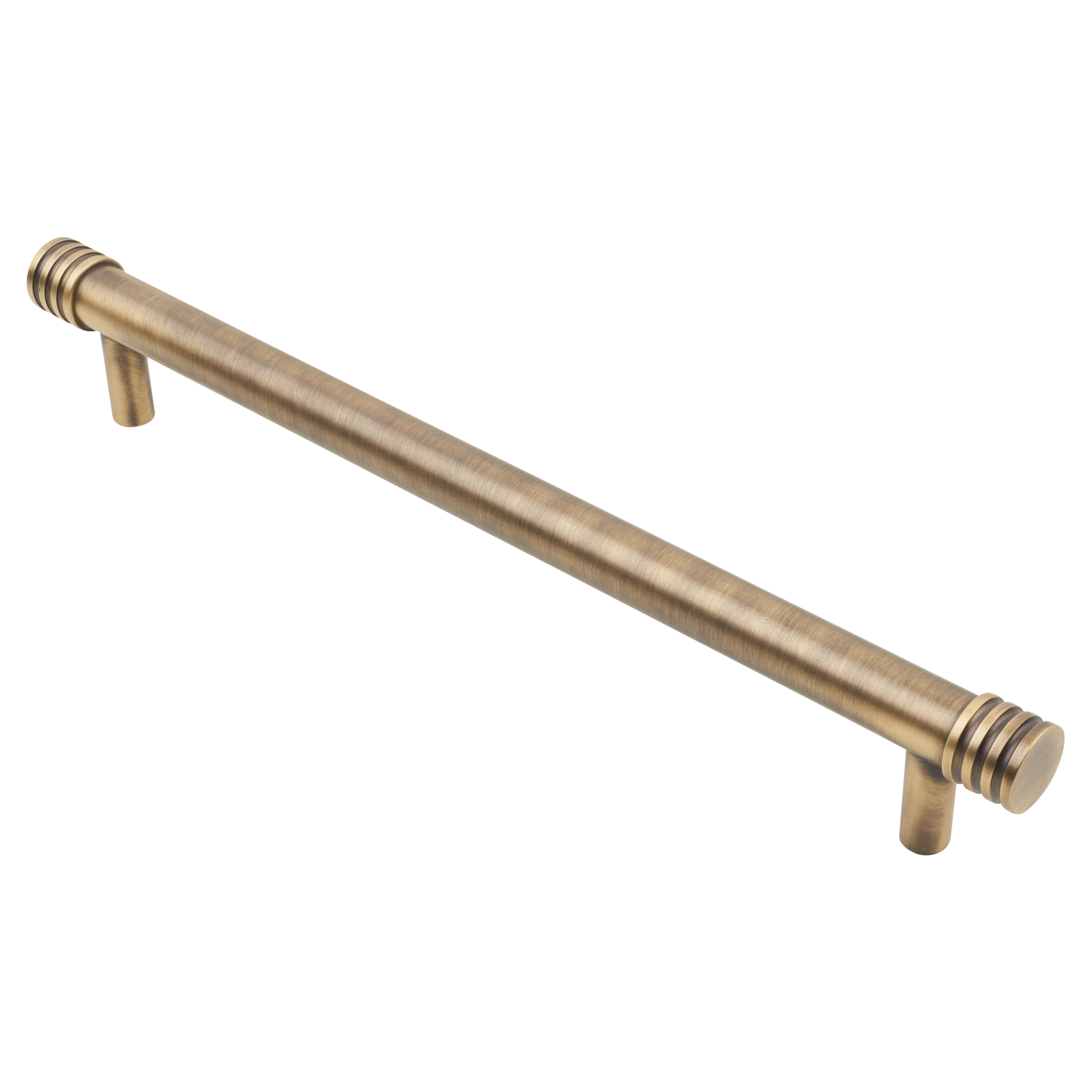 Hoxton Sturt 15mm T-Bar Cabinet Pull Handle - 224mm Centres - Antique Brass