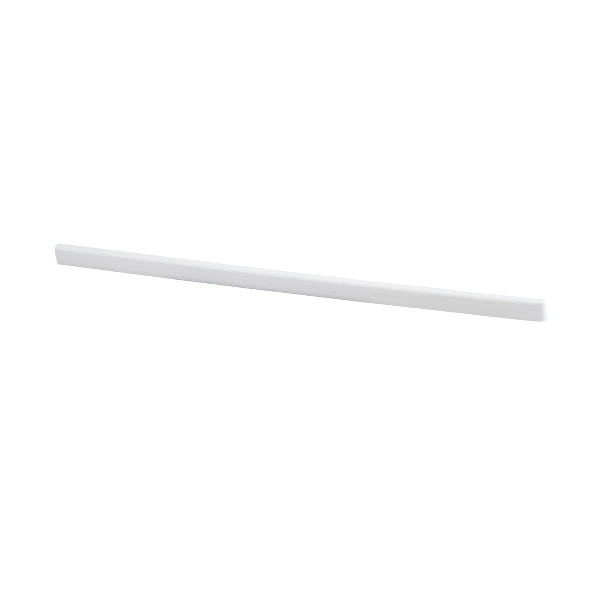 Top Track System - Click In Bracket Cover - 420mm Length - Left - White