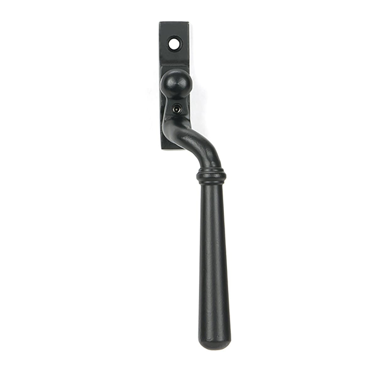Newbury Locking Espagnolette Casement Window Handle - Right - Matt Black