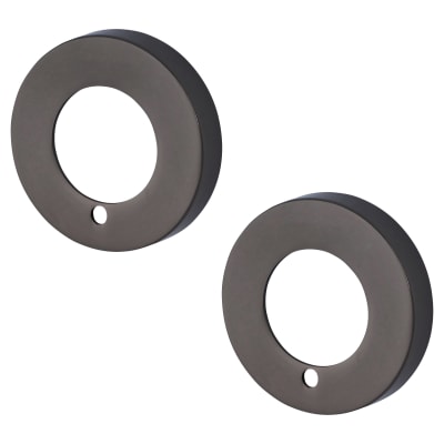 Privacy Rose Cover - 52mm Diameter - Black Nickel