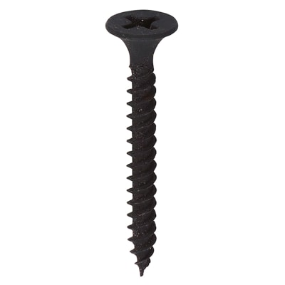 Fine Thread Bugle Head Drywall Screws - 3.5 x 32mm - Dark Grey Phosphate - Pack of 200