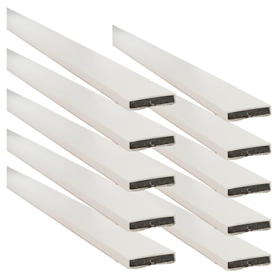 Plain Fire Only Intumescent Strip - - 20 x 4 x 2100mm - White - Pack of 50