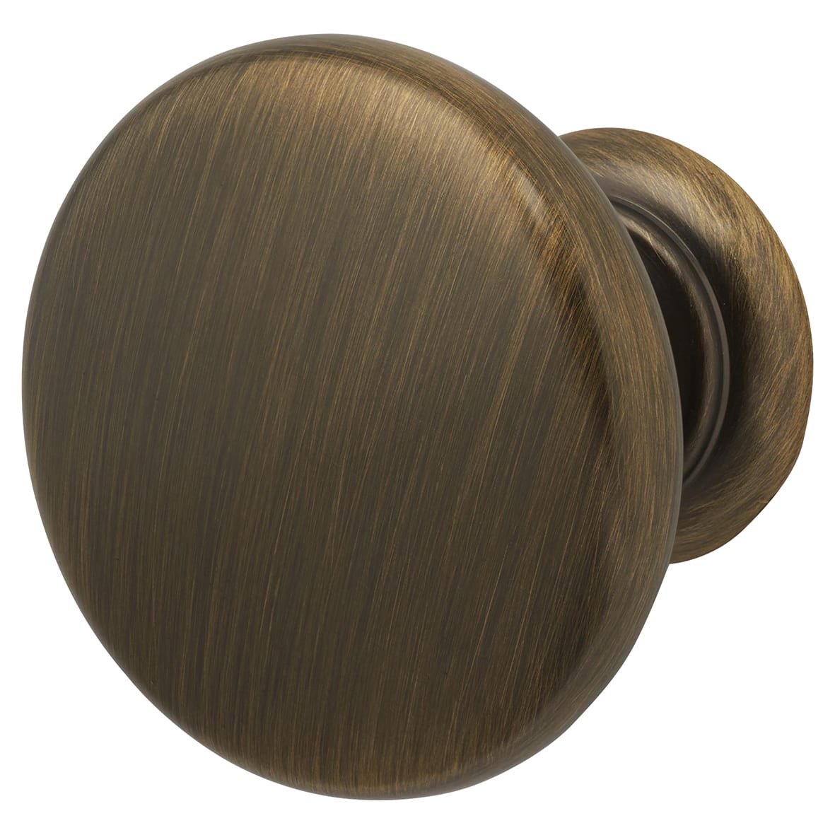Crofts & Assinder Monmouth Round Cabinet Knob - 38mm Diameter - American Bronze 322219P