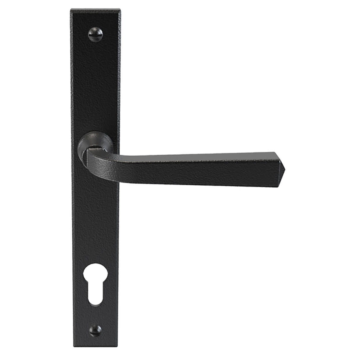 Heritage Black uPVC Multipoint Door Handles - 92mm c/c - Heritage Range