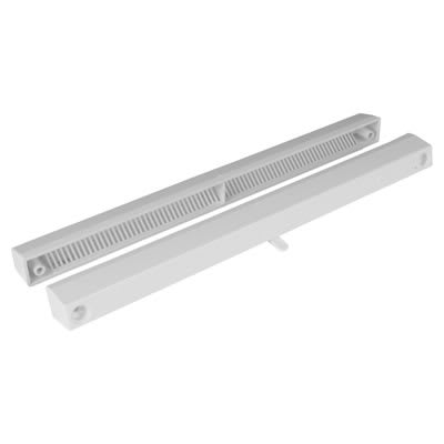 Slotvent 3000 S uPVC/Timber Window Vent With Bottom Operation Switch - White