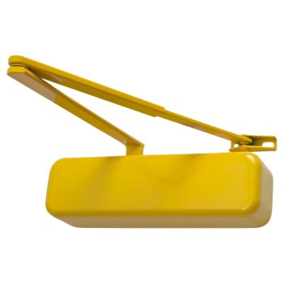 Overhead Fire Door Closer - Power Size 2-4 - Push/Pull - Golden Yellow