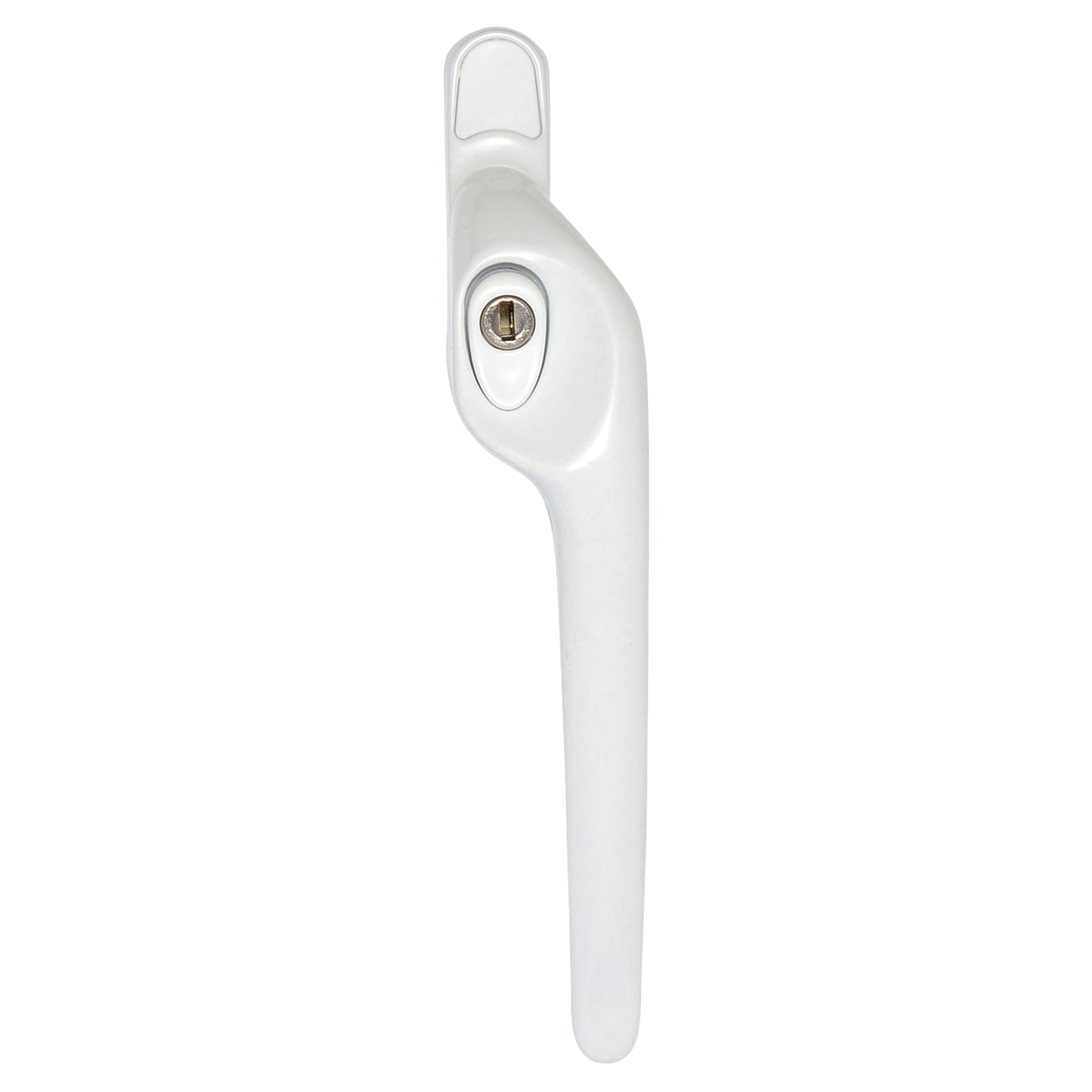 uPVC Maxim Offset Espagnolette Locking Multipoint Multi-Spindle Window Handle - R-Hand - White