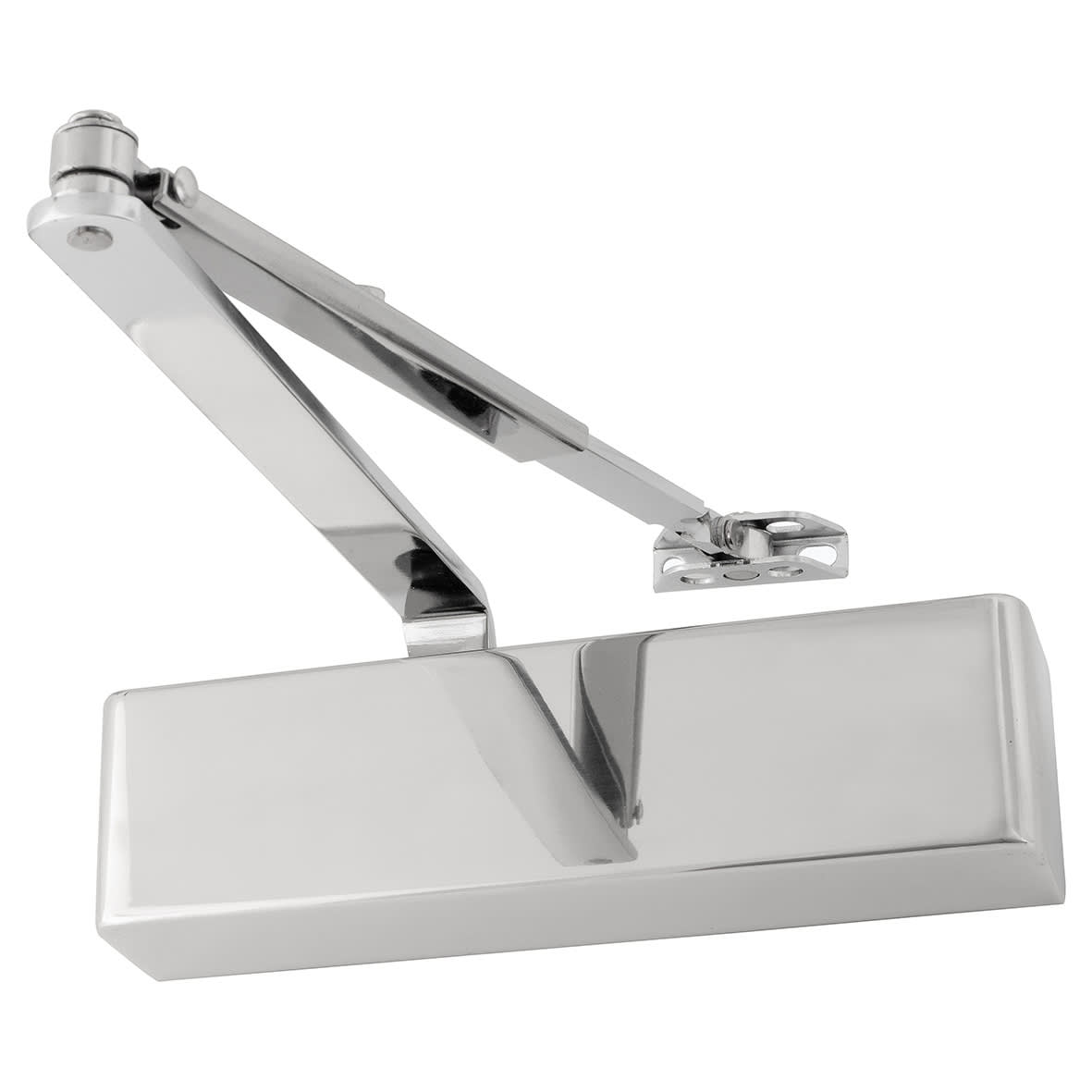 93 Series Overhead Fire Door Closer - Power Size 2-4 - Push/Pull Mounting - Polished Chrome
