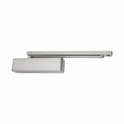 2320B.T.S.SES Cam Action Overhead Fire Door Closer - Size 2-4 - Pull Side Mount - Silver Softline Cover