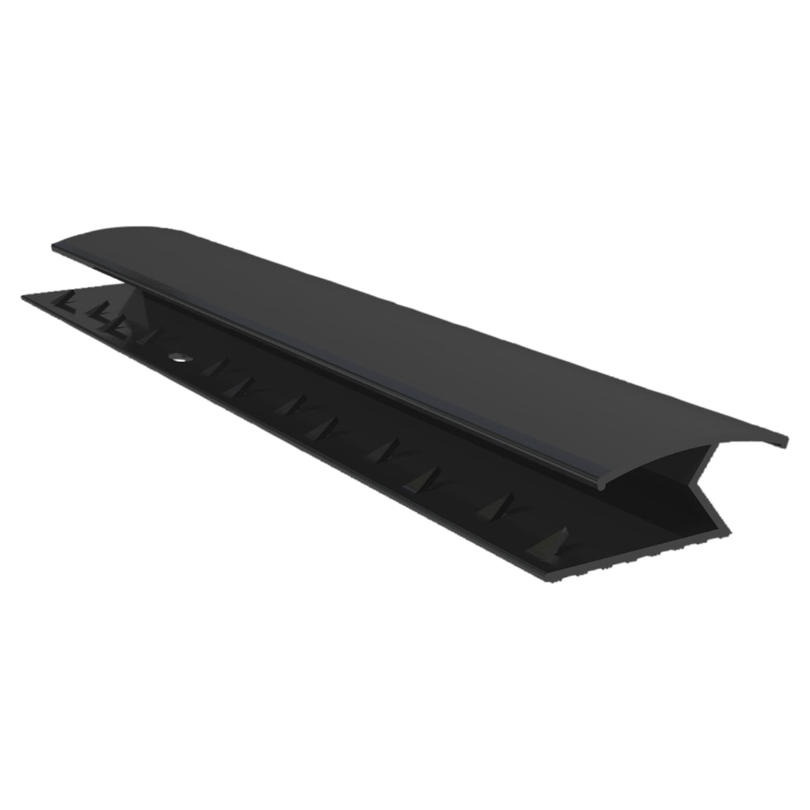 M130 Regency Designer Z Section Door Bar Trim - 900mm Length - Black