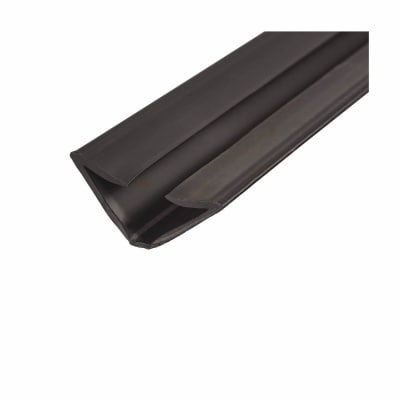 Batwing Acoustic & Smoke Seal - 12 x 12 x 2100mm Length - Black - Pack of 5