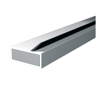 Single Offset Flipper Intumescent Strip - - 10 x 4 x 2100mm - White - Pack of 10
