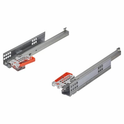 TANDEM BLUMOTION Soft Close Drawer Runners - Single Extension - 300mm Length - 11-16mm Panels - 30kg