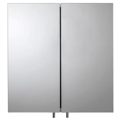 Avon Stainless Steel Bathroom Cabinet - Double Door - 440 x 430 x 160mm