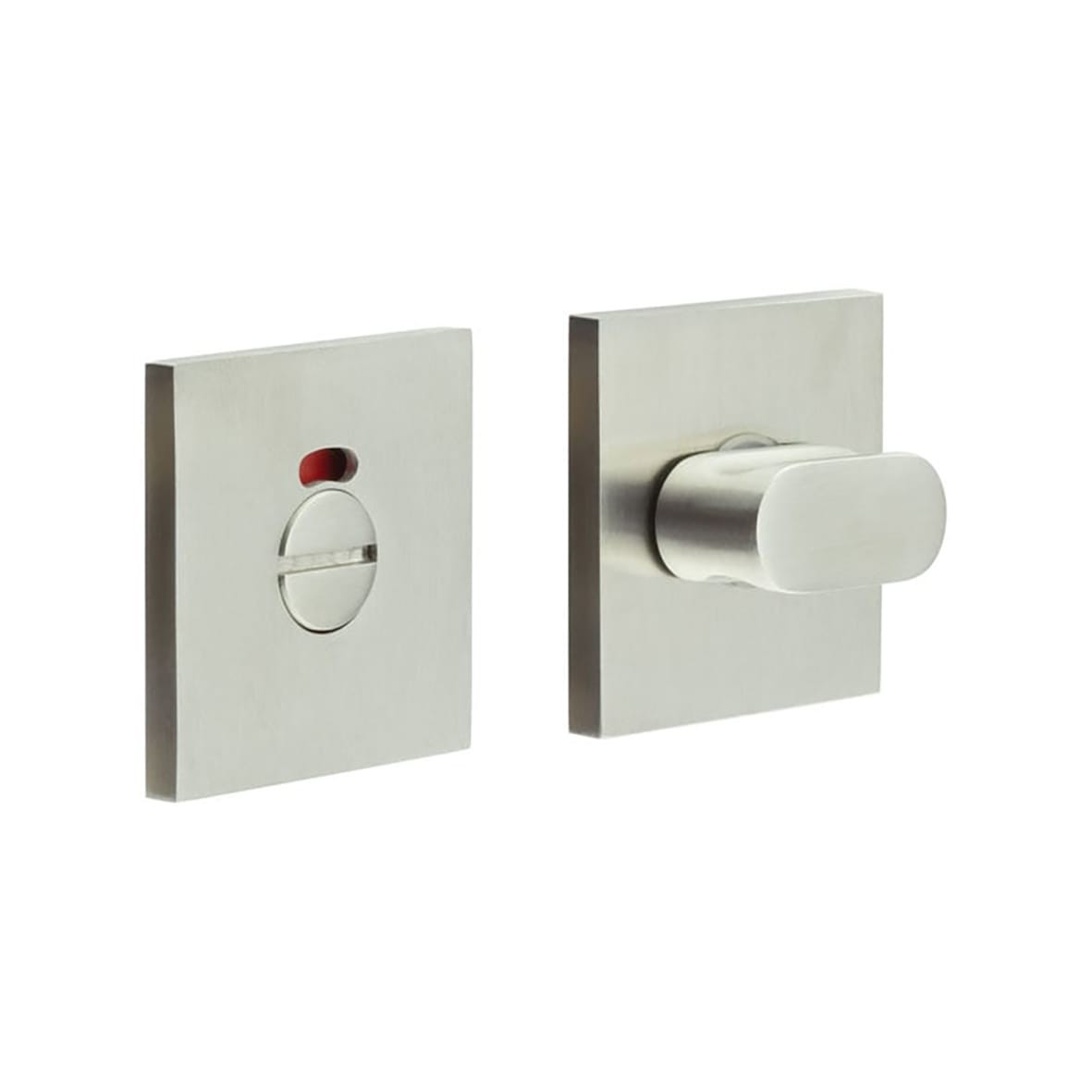 Square Turn & Release with Indicator - 54 x 54mm - 316 Satin Stainless Steel