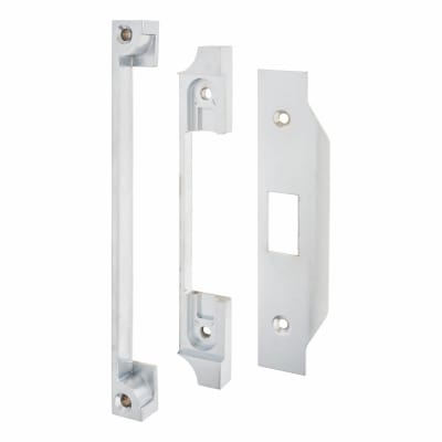 12mm Rebate Kit to suit Mortice Nightlatches - Satin Chrome