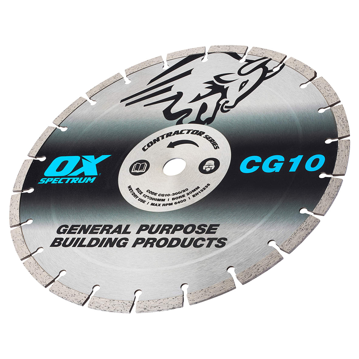 Spectrum Contractor Diamond Blade - 300 x 20mm - Brick & Concrete