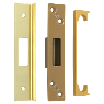 B41PB/0.5 Rebate Kit to suit Heavy Duty 5 Lever Deadlock - Polished Brass