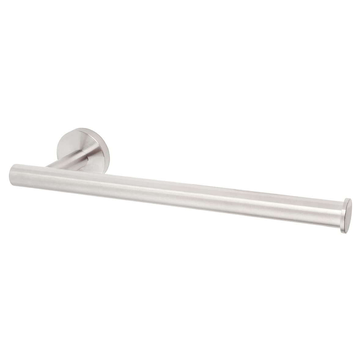 Essential Round Towel Rail - 279 x 80 x 50mm - Satin Stainless Steel