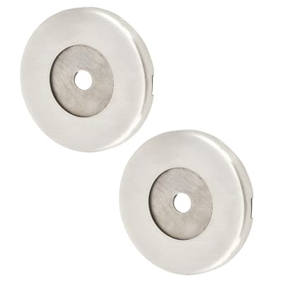 Satin Stainless Steel Rose Set for 25mm Door Pull Handless - 52 x 6mm