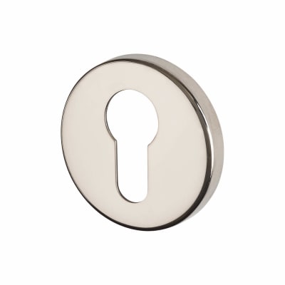 Escutcheon - 52mm Diameter - Euro - Polished Stainless Steel