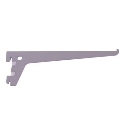 Single Slot Shelf Bracket - 300mm Length - Silver