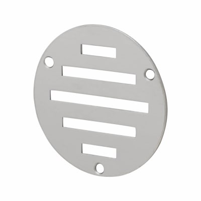 Circular Slotted Vent - 76mm - 900mm² Free Air Flow - Polished Stainless Steel