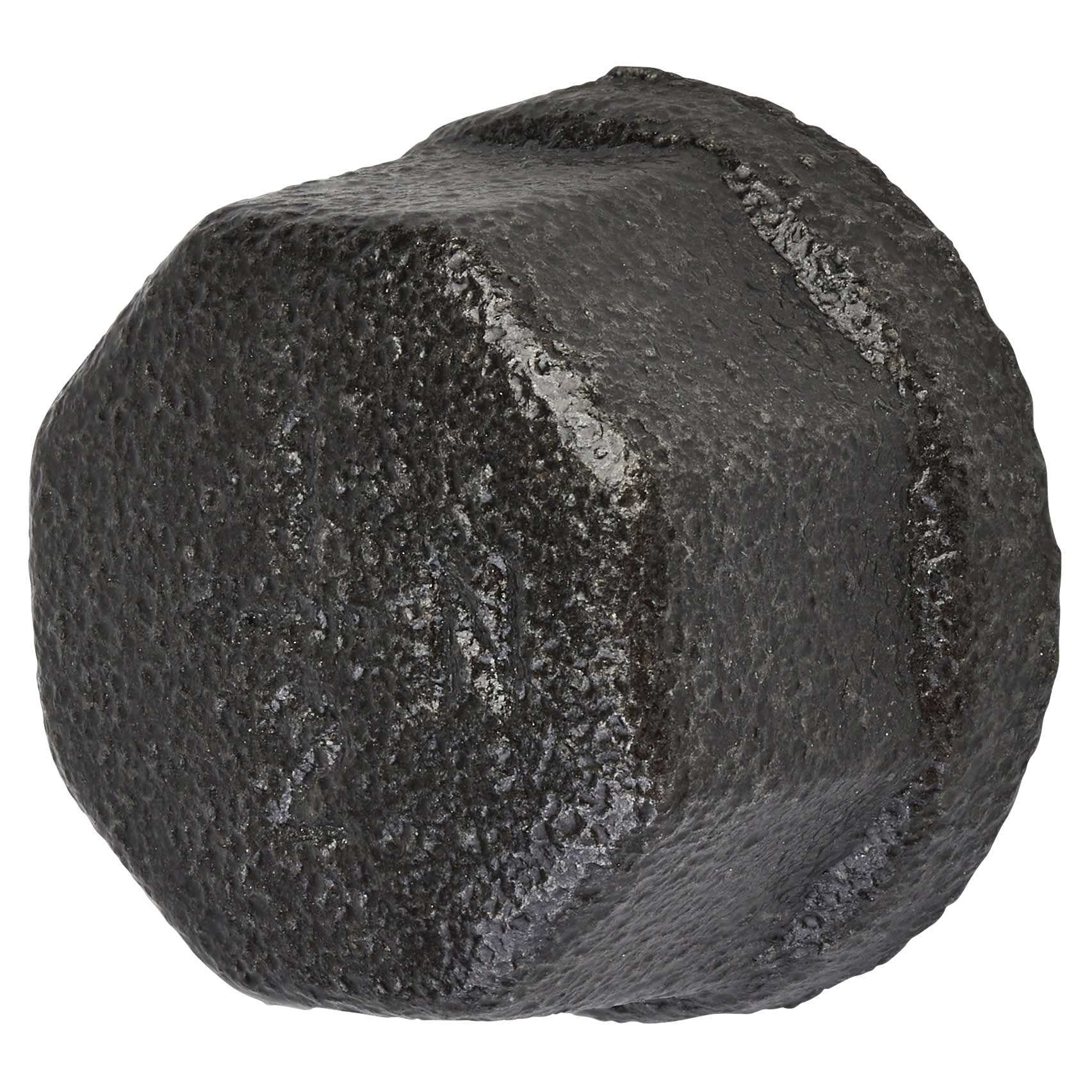 1/2" Pipe Shelving Iron End Cap - 26mm Diameter - Grey