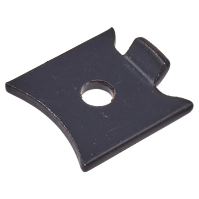 Standard Raised Bookcase Clip - Black Powder Coated - Pack of 10