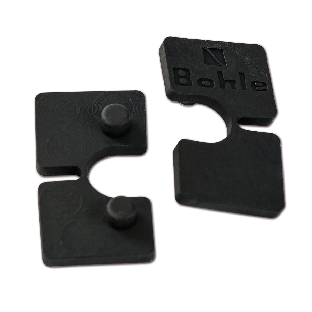 Rubber Inserts for D Clamps to Suit 10mm Glass - Suits 45mm x 45mm Clamps - Pack of 4