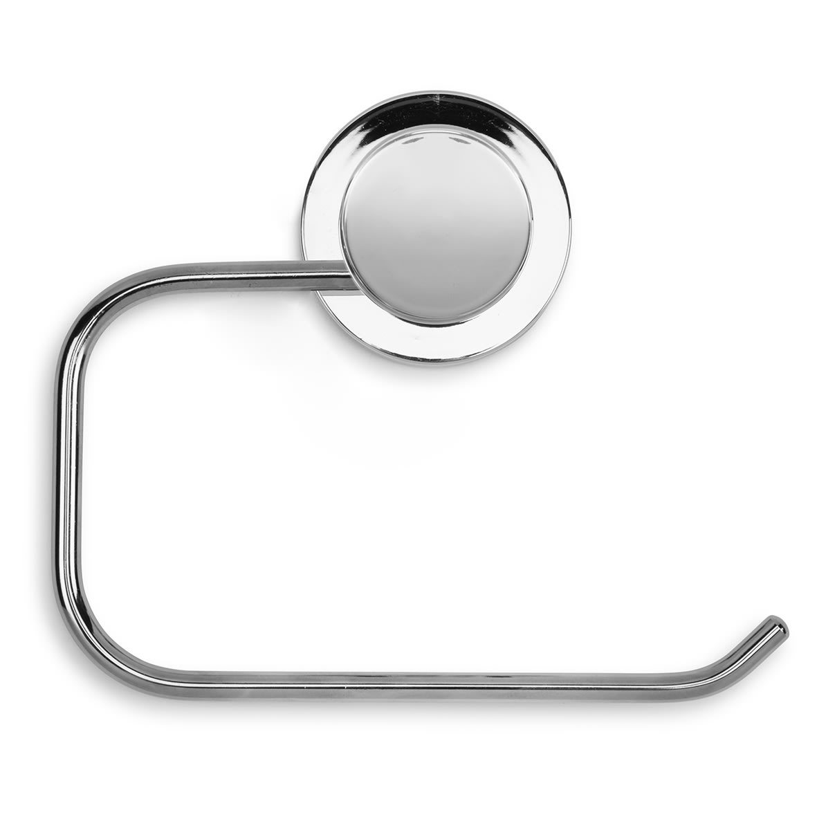 Stick 'N' Lock Toilet Roll Holder - 141 x 171 x 22mm - Polished Chrome