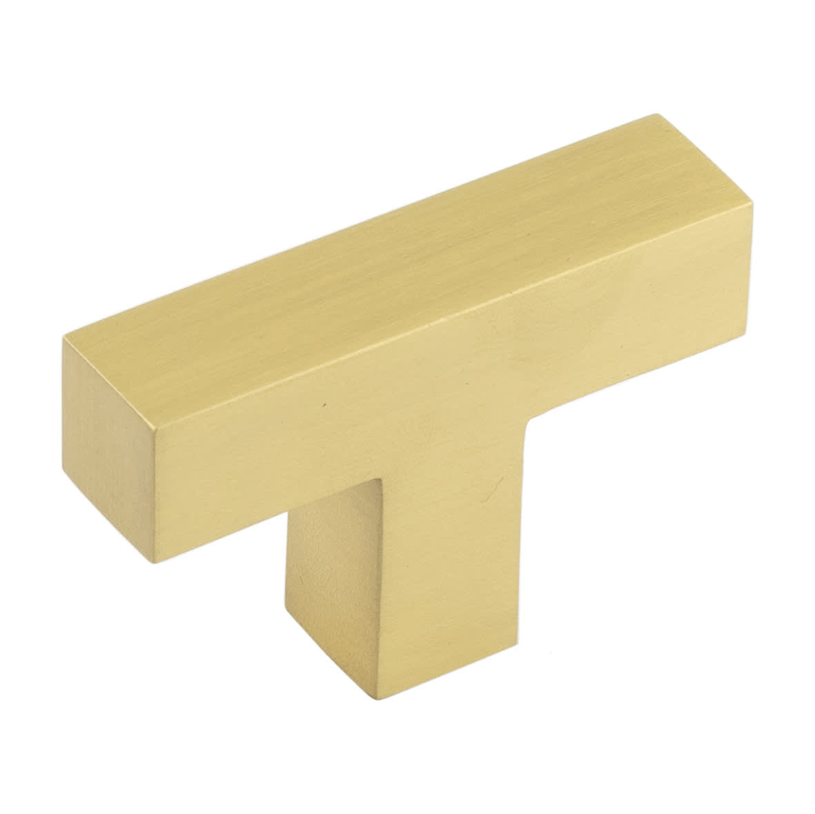 25mm Trafalgar T-Bar Cabinet Knob - 60 x 41mm - Satin Brass