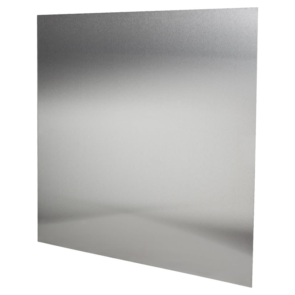 430 Stainless Steel Kitchen Splashback - 900 x 600mm - Satin