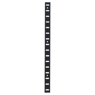 Flat Bookcase Strip - 1829 x 19mm - Black Powder Coated