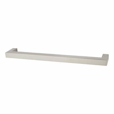 14mm Square D-Bar Cabinet Pull Handle - 320mm Centres - Satin Stainless Steel