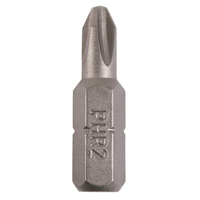 Steel Driver Bits - Phillips - - 25mm Length - Pack of 10