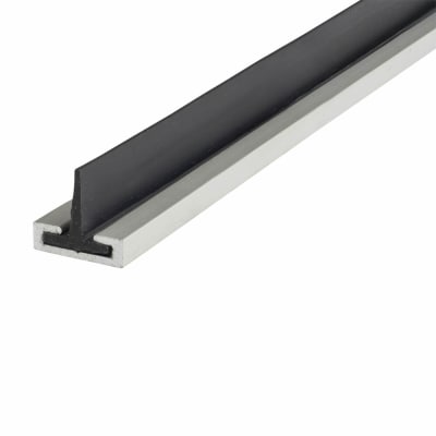 PEFD Wiping Seal - 2100mm Length - Satin Anodised Aluminium