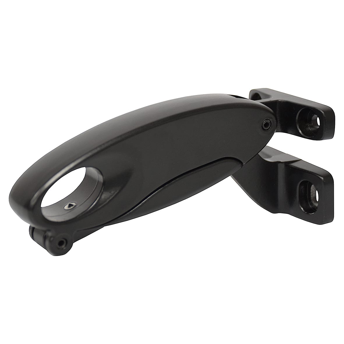 Duoflex Flush Opener - Aluminium & Steel Windows - 150mm Throw - Matt Black
